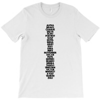 Phonetic Alphabet T-shirt | Artistshot