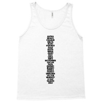 Phonetic Alphabet Tank Top | Artistshot