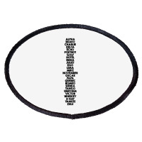 Phonetic Alphabet Oval Patch | Artistshot