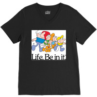 Life. Be In It.  Aussie Ads V-neck Tee | Artistshot