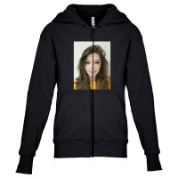 Belle Delphine Mugshot Youth Zipper Hoodie | Artistshot