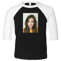 Belle Delphine Mugshot Toddler 3/4 Sleeve Tee | Artistshot