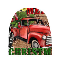 Merry Christmas With Truck Baby Beanies | Artistshot