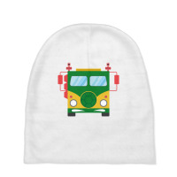 Party Wagon Baby Beanies | Artistshot