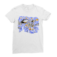 Starry Invasion Ladies Fitted T-shirt | Artistshot