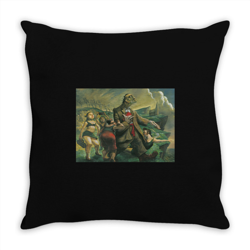 Live Throwing Copper Throw Pillow | Artistshot