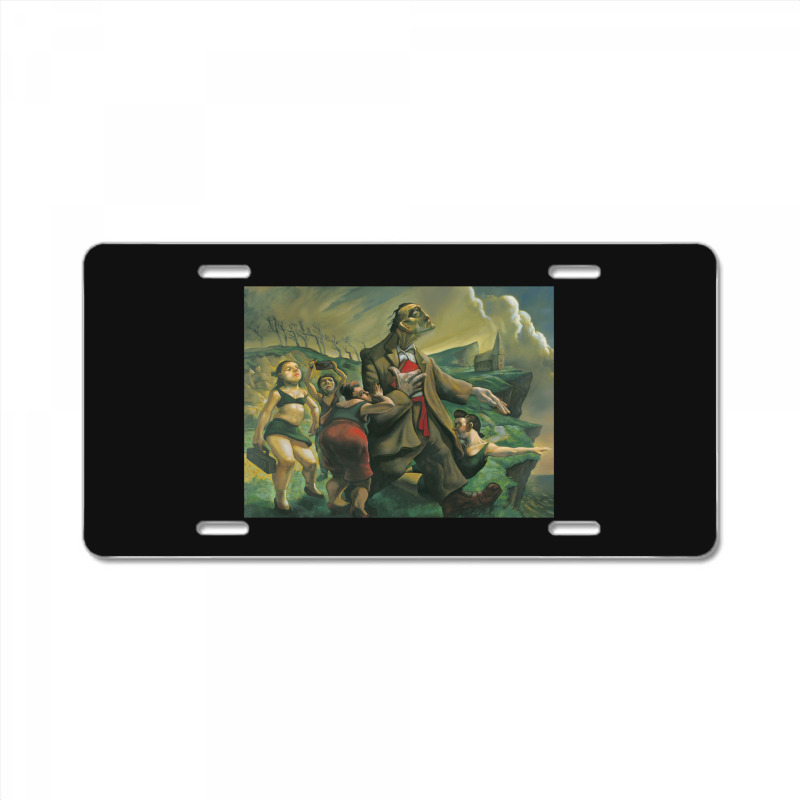 Live Throwing Copper License Plate | Artistshot