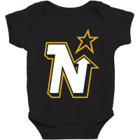 Vintage Minnesota Hockey Retro North Stars Baby Bodysuit | Artistshot