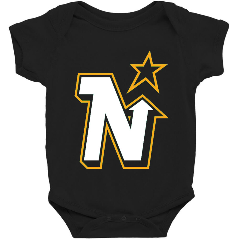 Vintage Minnesota Hockey Retro North Stars Baby Bodysuit | Artistshot