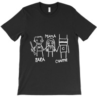 Papa Mama Chappie T-shirt | Artistshot