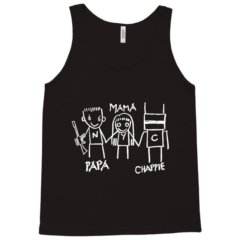 Papa Mama Chappie Tank Top | Artistshot