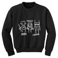 Papa Mama Chappie Youth Sweatshirt | Artistshot