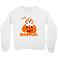 Cute Halloween Beagle Dog Pumpkin Costumes Thanksgiving Crewneck Sweatshirt | Artistshot