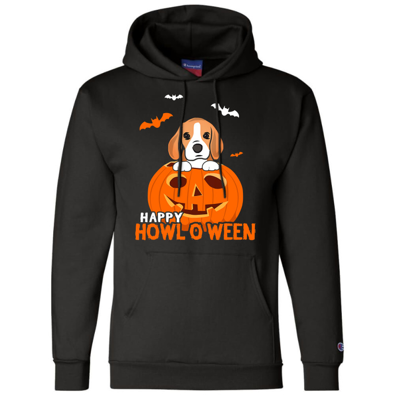 Cute Halloween Beagle Dog Pumpkin Costumes Thanksgiving Champion Hoodie | Artistshot