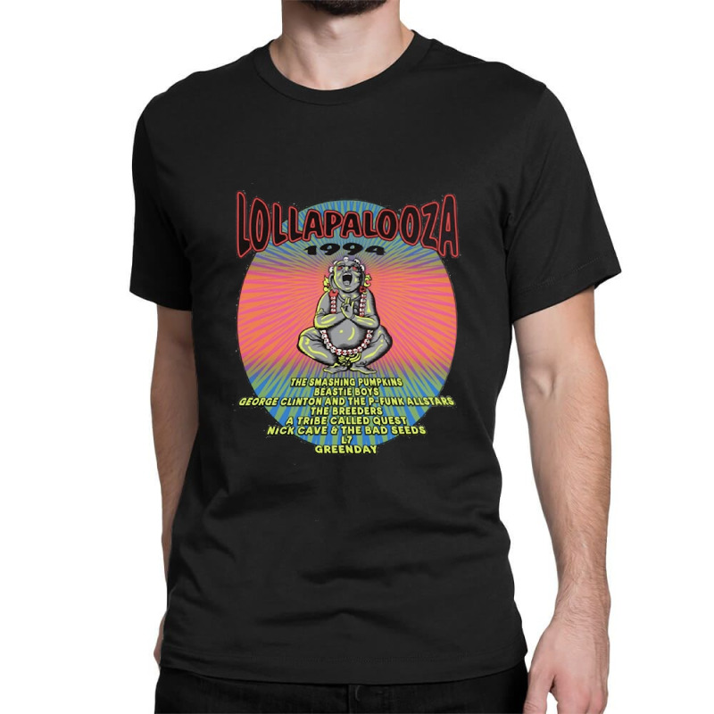 Lollapalooza 94 Classic T-shirt By Vutuan12 - Artistshot Lollapalooza 94 Classic T-shirt By Vutuan12 - Artistshot