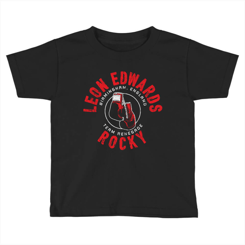 Leon Edwards Toddler T-shirt by poppyallen | Artistshot