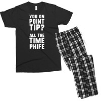 You On Point Tip All The Time Phife Men's T-shirt Pajama Set | Artistshot