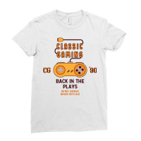 Classic Gaming - Back In The Plays Ladies Fitted T-shirt | Artistshot