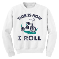 This Is How I Roll Bike Shirt Funny Tricycle Trike T Shirt Youth Sweatshirt | Artistshot