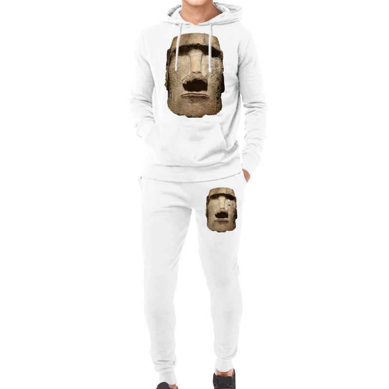 Easter Island Moai Statue Monolith World Mystery Hoodie & Jogger Set | Artistshot