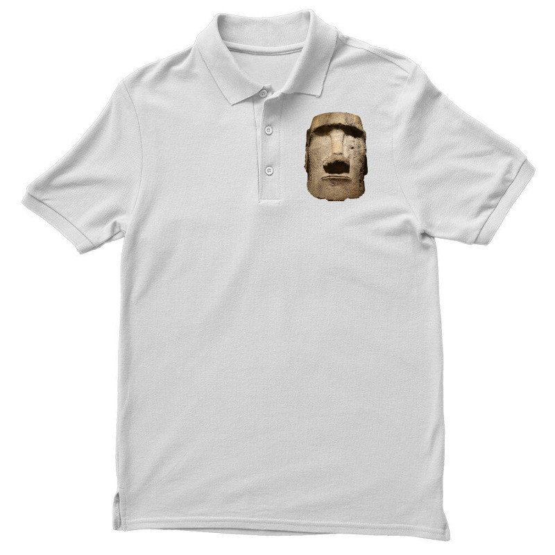 Easter Island Moai Statue Monolith World Mystery Men's Polo Shirt | Artistshot