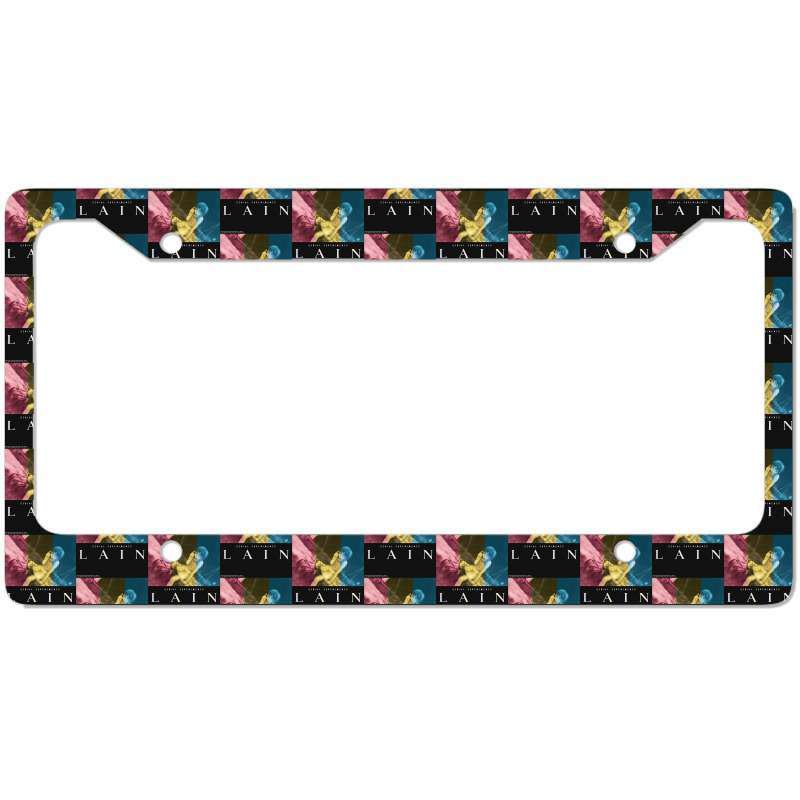 Serial Experiments Lain License Plate Frame | Artistshot