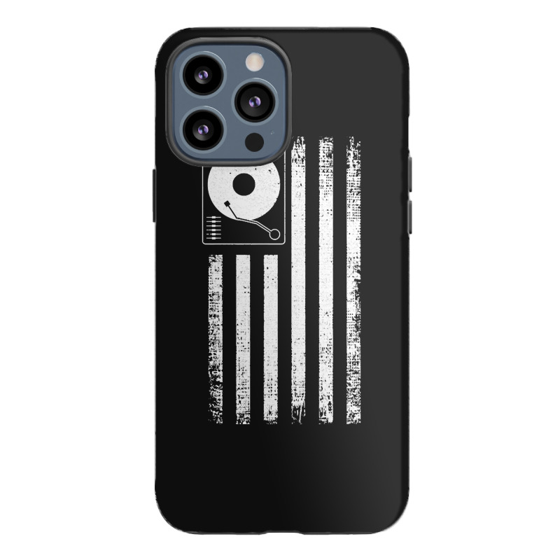 American Flag Dj, American Flag Dj Vintage, American Flag Dj Art, Amer Iphone 13 Pro Max Case | Artistshot