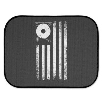 American Flag Dj, American Flag Dj Vintage, American Flag Dj Art, Amer Rear Car Mat | Artistshot