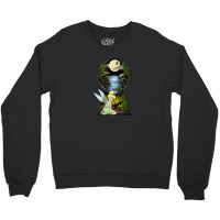 Peter Pan Tinkerbell Keyhole Crewneck Sweatshirt | Artistshot