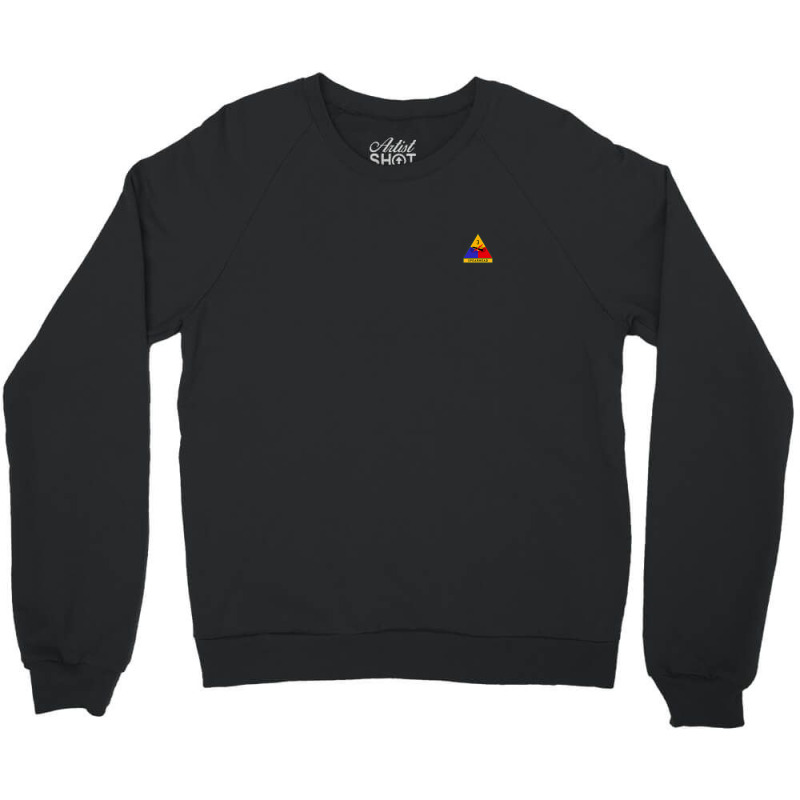 3rd Ad Front-ayers Kaserne-2nd Bn 32nd Armor Design On Back Crewneck Sweatshirt | Artistshot