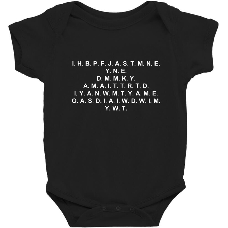 I Have Brought Peace Freedom Justice And Security Baby Bodysuit by denntem | Artistshot