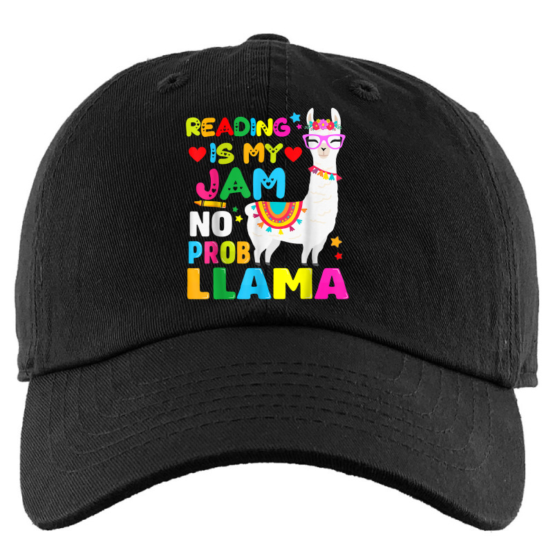 Read Teacher No Prob Llama Rainbow - Reading Is My Jam Vintage Kids Cap by Brynlee-Everett | Artistshot