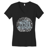 Math Is For Blockers Artifact Edition Classic Women's V-neck T-shirt | Artistshot