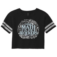 Math Is For Blockers Artifact Edition Classic Scorecard Crop Tee | Artistshot