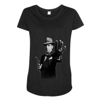 Music Vintage Casablanca Call Me Maternity Scoop Neck T-shirt | Artistshot