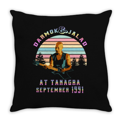 Darmok And Jalad At Tanagra September 1991 Throw Pillow Designed By Sengul