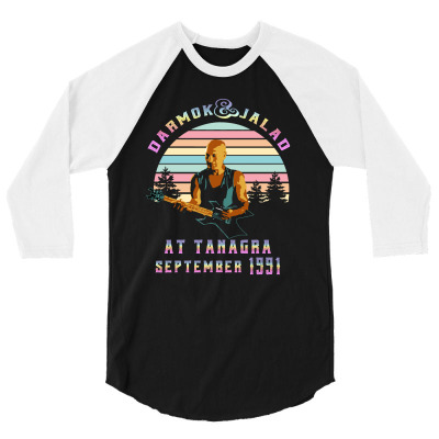 Darmok And Jalad At Tanagra September 1991 3/4 Sleeve Shirt Designed By Sengul