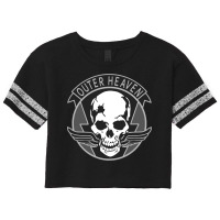 Metal Gear Solid Outer Heaven Classic Scorecard Crop Tee | Artistshot