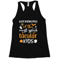 Assistant Asst Principal Of The Most Spook Tacular Kids Racerback Tank | Artistshot