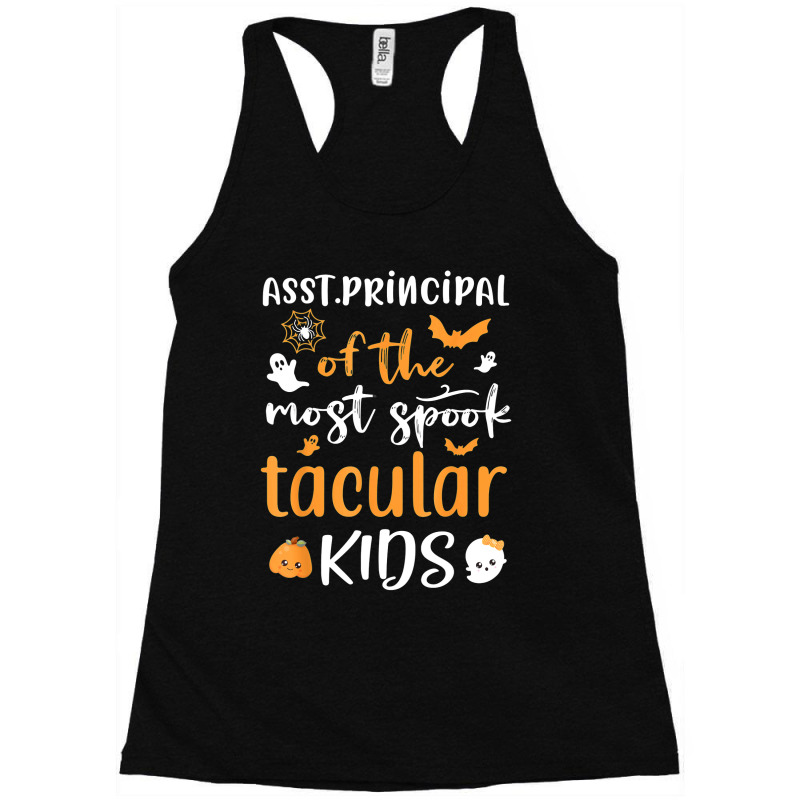 Assistant Asst Principal Of The Most Spook Tacular Kids Racerback Tank by Bestarts | Artistshot