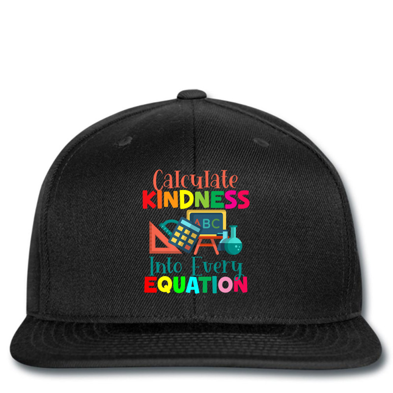 Calculate Kindness Into Every Equation Mathematicians Funny Gifts Printed hat by Aria-Proctor | Artistshot