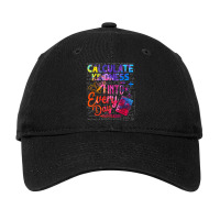 Calculate Kindness Into Everyday Math Teachers Unity Day Funny Men Adjustable Cap | Artistshot