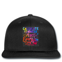 Calculate Kindness Into Everyday Math Teachers Unity Day Funny Men Printed Hat | Artistshot