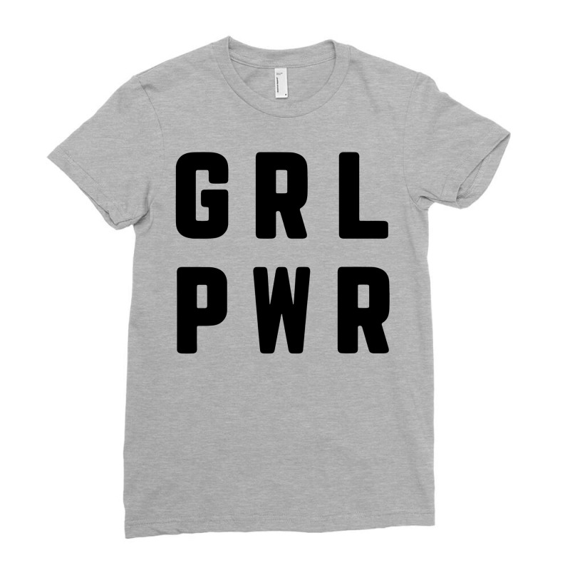 Grl Pwr Ladies Fitted T-Shirt by tshiart | Artistshot