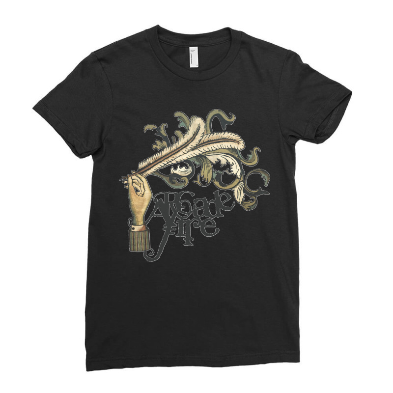 Arcade Fire Funeral Classic Ladies Fitted T-Shirt by TauwannaJessup | Artistshot