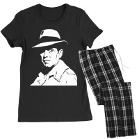 Vintage Retro Bogie Man Mens Funny Women's Pajamas Set | Artistshot