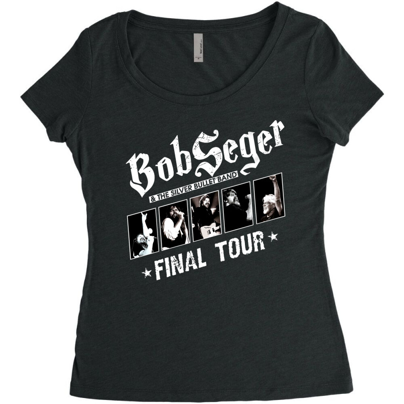 Special Bob The Legend Rock And Roll American Seger Final Tour Women's Triblend Scoop T-shirt by fauzi07 | Artistshot