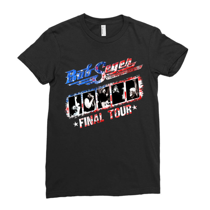 Limitied Edition Bob The Legend Rock And Roll American Seger Final Tou Ladies Fitted T-Shirt by fauzi07 | Artistshot