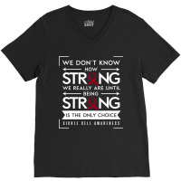 Sickle Cell Awareness Anemia Support Strong Choice V-neck Tee | Artistshot