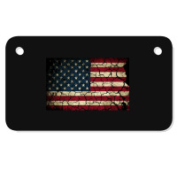 Distressed Usa Flag, Distressed Usa Flag Vintage, Distressed Usa Flag  Motorcycle License Plate | Artistshot